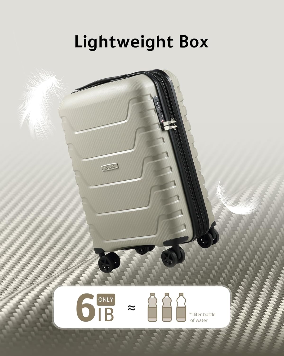 Luggex Carry On Suitcase